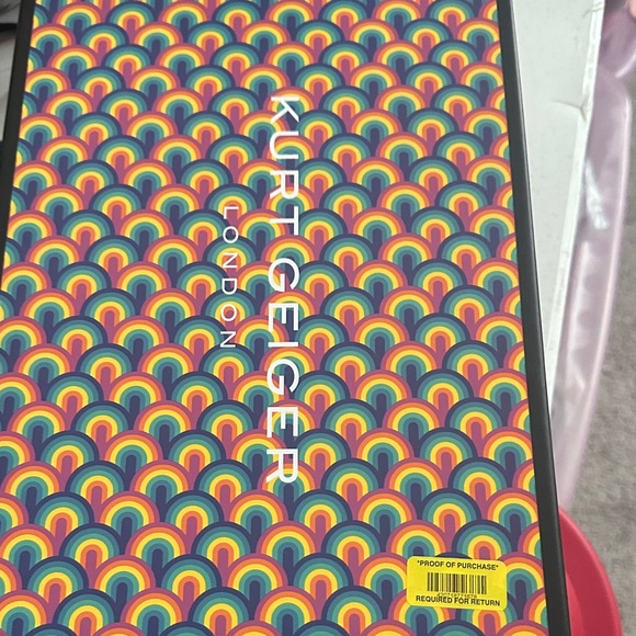 Kurt Geiger Tan Slip-On Shoes with Gem Accents - Picture 4 of 6